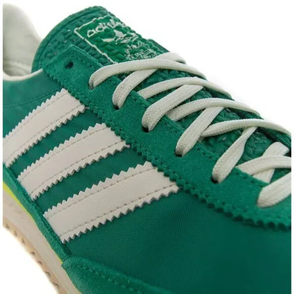 adidas Originals SL 72 OG – Size 9 Womens Sneakers Green Ivory JQ7397 NEW - Picture 9 of 9